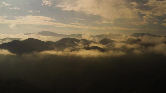 海南山川云海树林