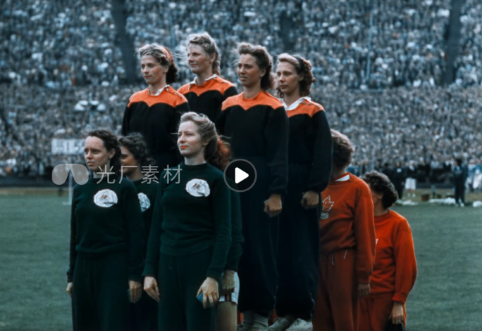 奥运场上的女选手 1948年伦敦奥运会