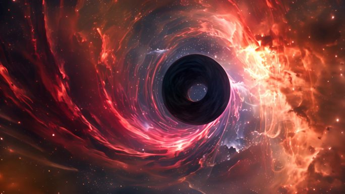 黑洞 宇宙 旋转 科幻 太空
