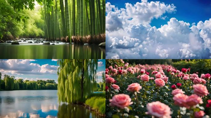 向日葵 花海 夏天 春天 唯美浪漫