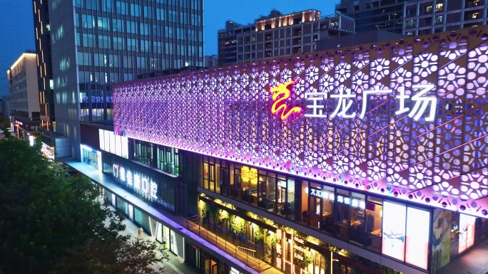 上海市青浦赵巷城区全景 17号地铁线