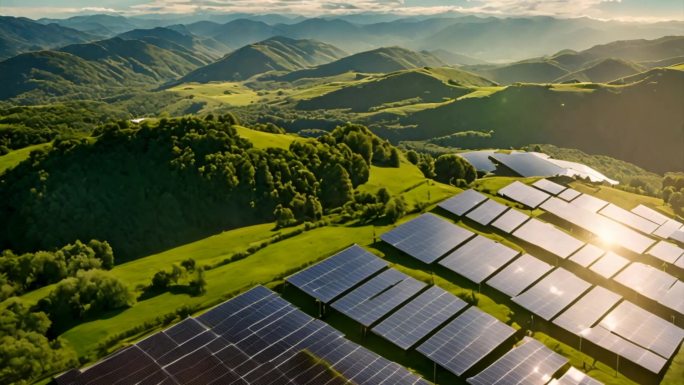 新能源太阳能发电板