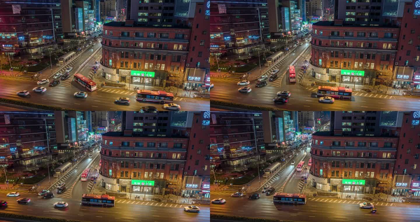 【高清8K】大连城市夜景航拍