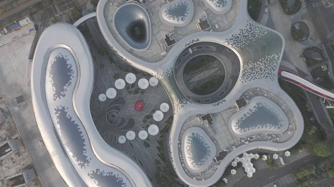 4K-Log-航拍三亚国际免税城