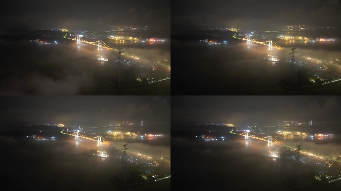 汕头海湾大桥平流雾