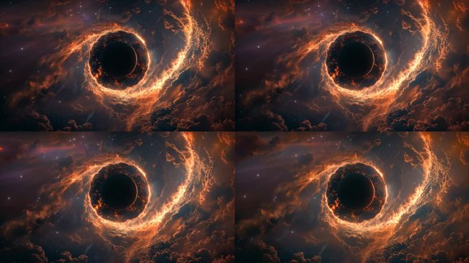 黑洞 宇宙 旋转 科幻 太空