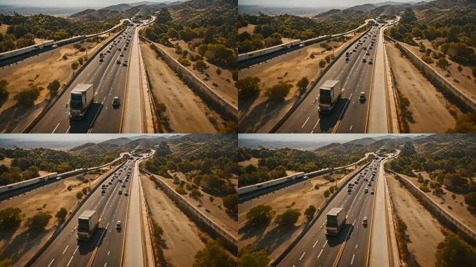 洛杉矶高速公路交通