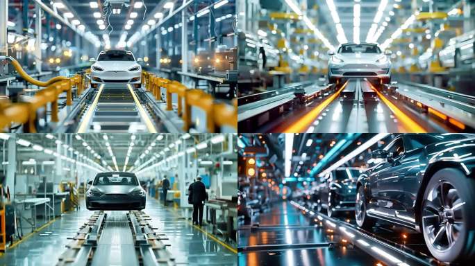 科技工厂新质生产力汽车生产特斯拉