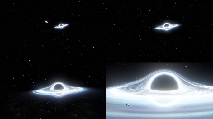 黑洞 带通道 行星 宇宙 星河 外太空
