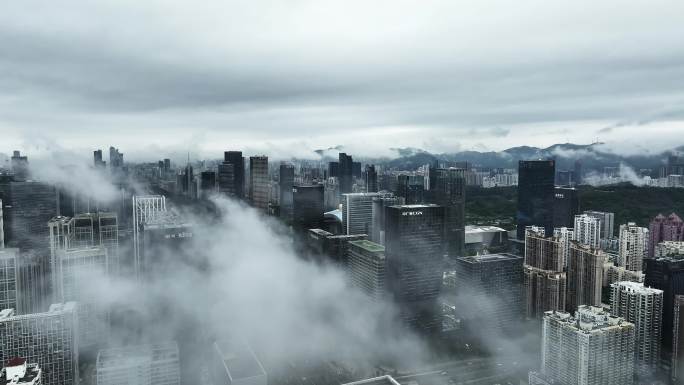 深圳雨天