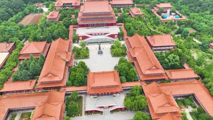 安徽省合肥市蜀山区大蜀山合肥开福禅寺风景