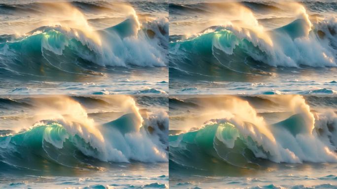 海浪 巨浪 浪花 开拓向前 前进