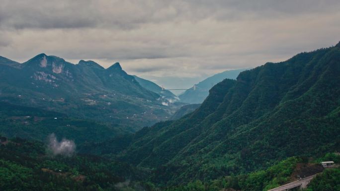 巴东大山云雾