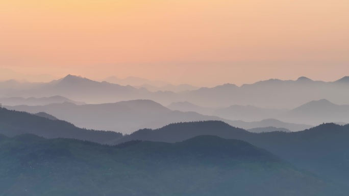 国风山水背景