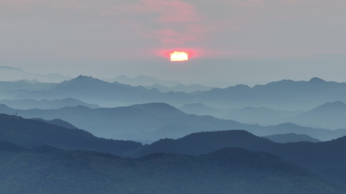 日落山海