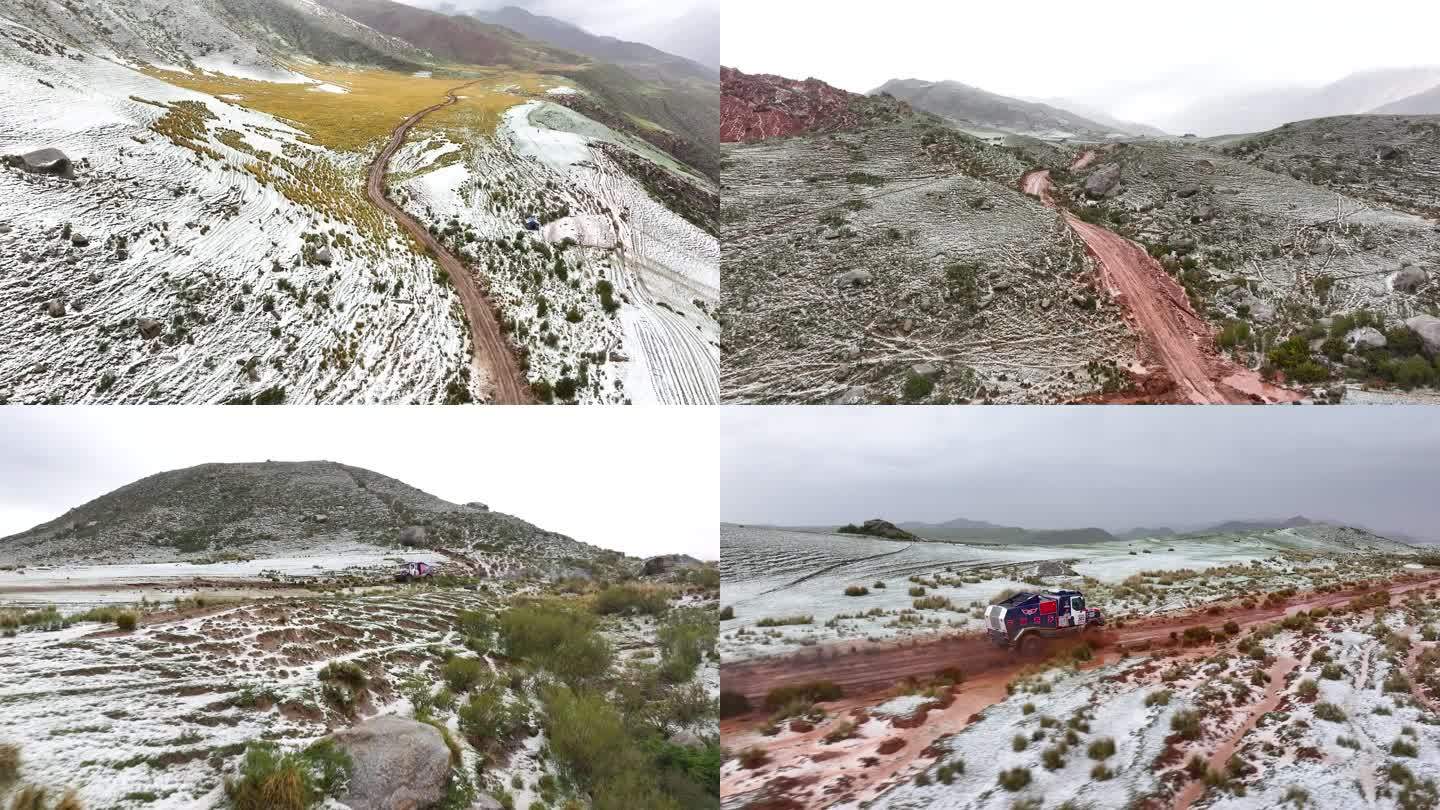 新疆环塔汽车拉力赛丹霞大峡谷雪地越野合集