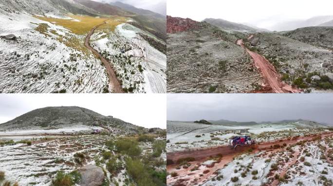 新疆环塔汽车拉力赛丹霞大峡谷雪地越野合集