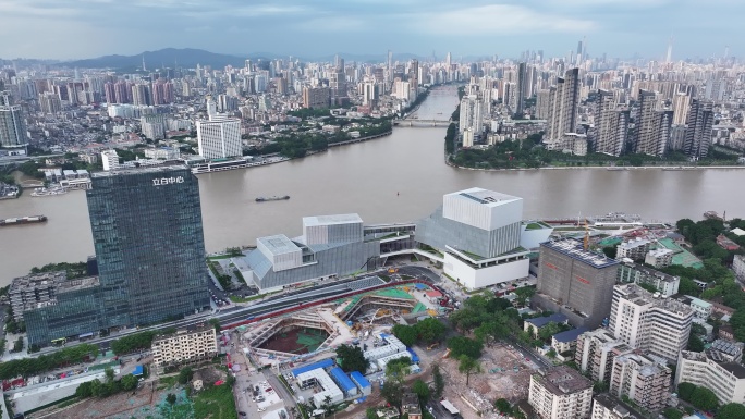 中国广东省广州市荔湾白鹅潭大湾区艺术中心