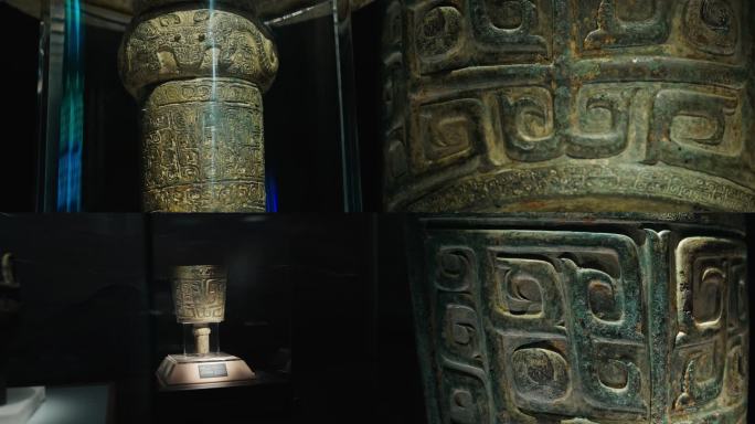 商代青铜器铙王象纹铜铙古代金属乐器