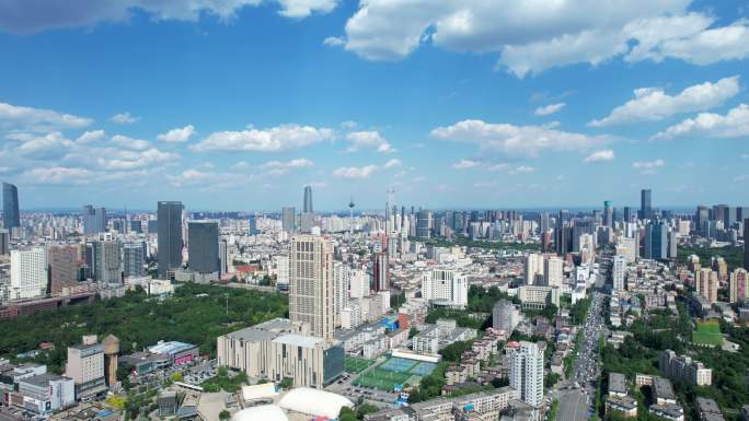 沈阳航拍、沈阳空景、沈阳大景