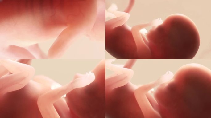 胚胎发育过程11周胎心妊娠早期胎儿心跳