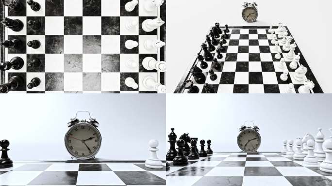 国际象棋博弈对峙
