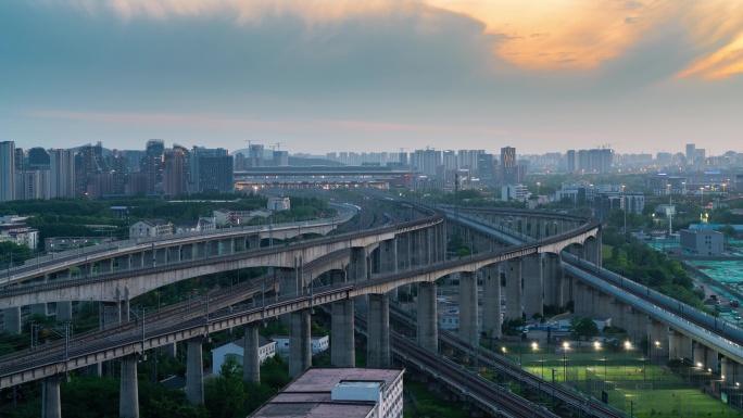 【8K原创】南京南站高铁进出站延时