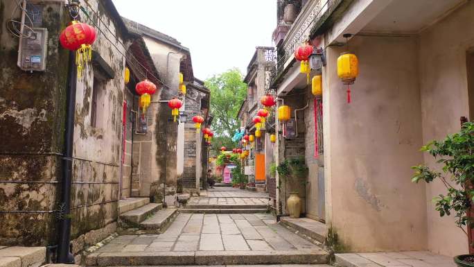 大鹏所城 古城 古街道 遗址 景点 店铺