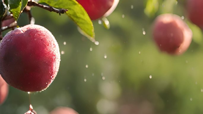 瓜果蔬菜 果实饱满 阳光雨水