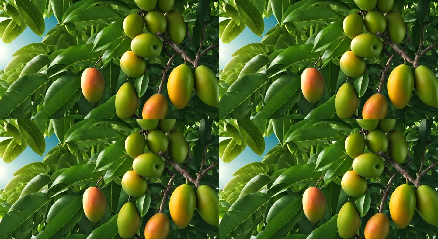 芒果 青芒 芒果树