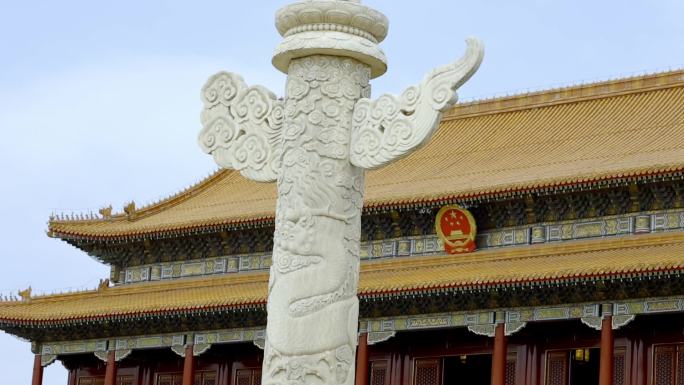 北京天安门化柱