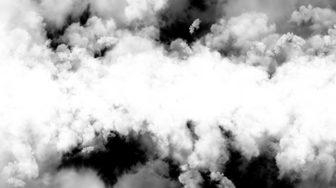 云层穿梭，穿过云层