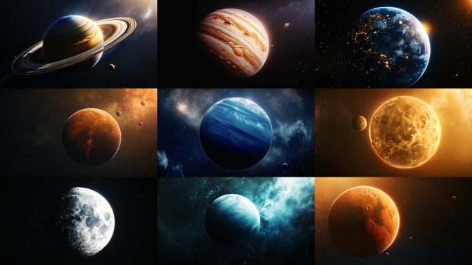 太阳系 星球 行星 木星 火星 土星