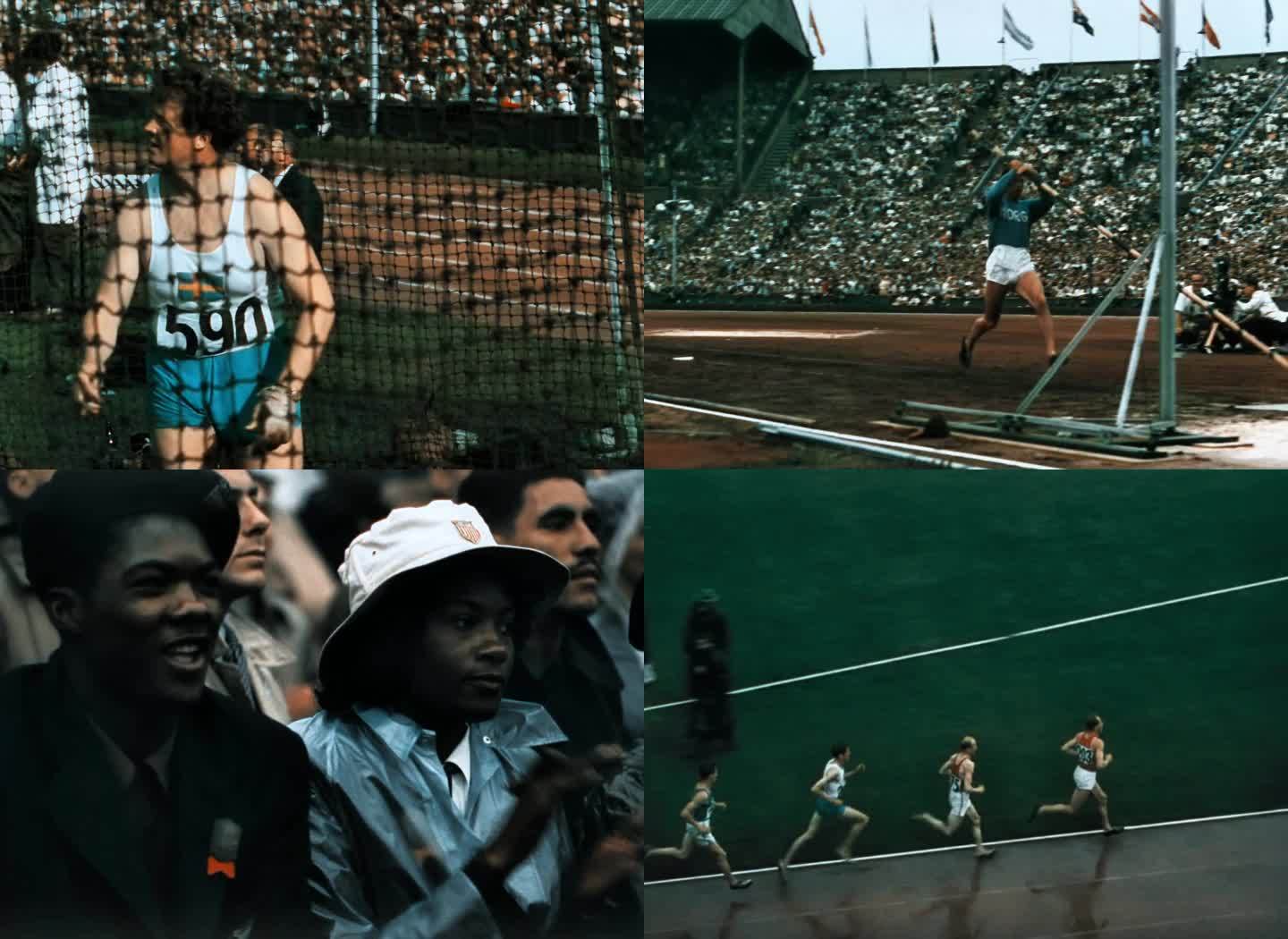 掷链球 跳高 长跑 1948年伦敦奥运会