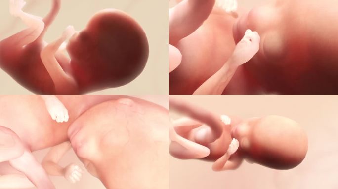 胚胎发育过程12周胎心妊娠早羊水器官指甲