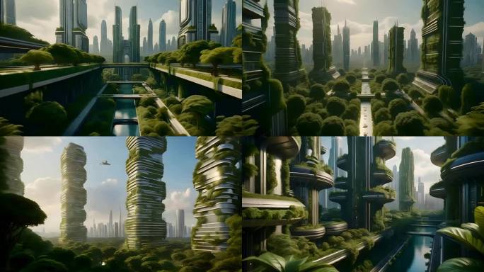未来城市 环保生态之城