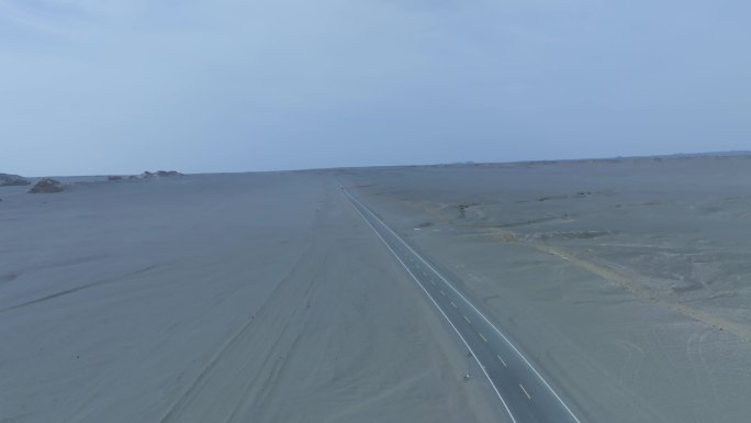沙漠 航拍 新疆自驾游