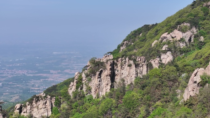 航拍蒙山