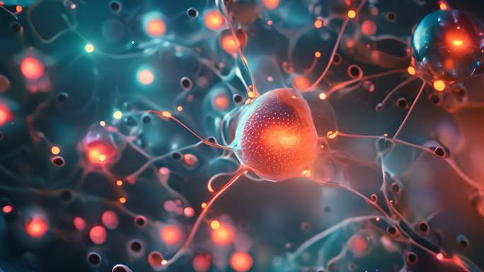 生物细胞神经元研究探索神经科学细胞生物学