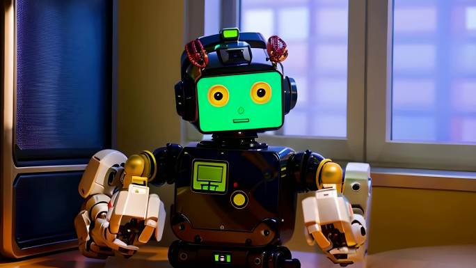 机器人AI智能可爱