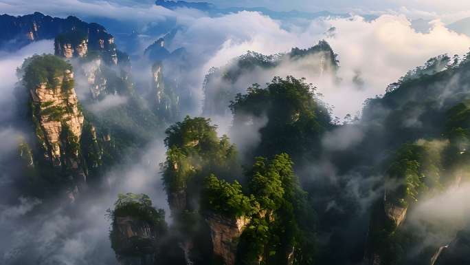 祖国风光大江大河大好河山中国山川航拍中国