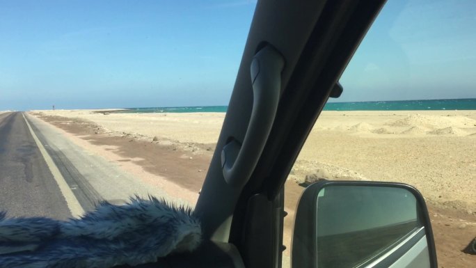 埃及红海边，自驾撒哈拉沙漠海岸公路