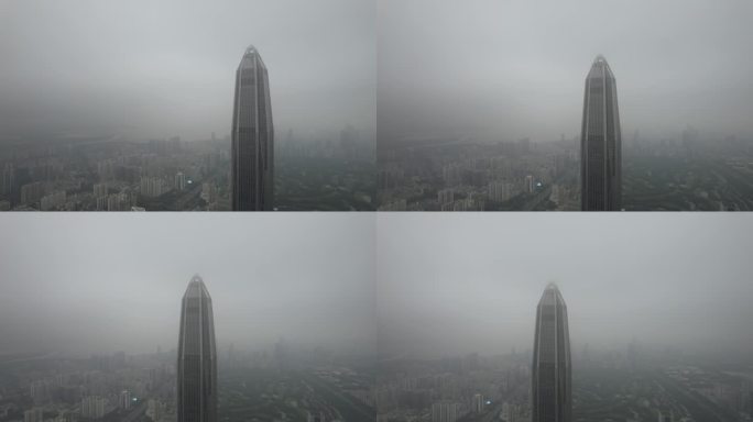 深圳平安金融大厦高空