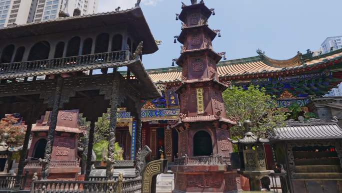 真庆观古建筑群都雷府盐隆祠真武祠4239