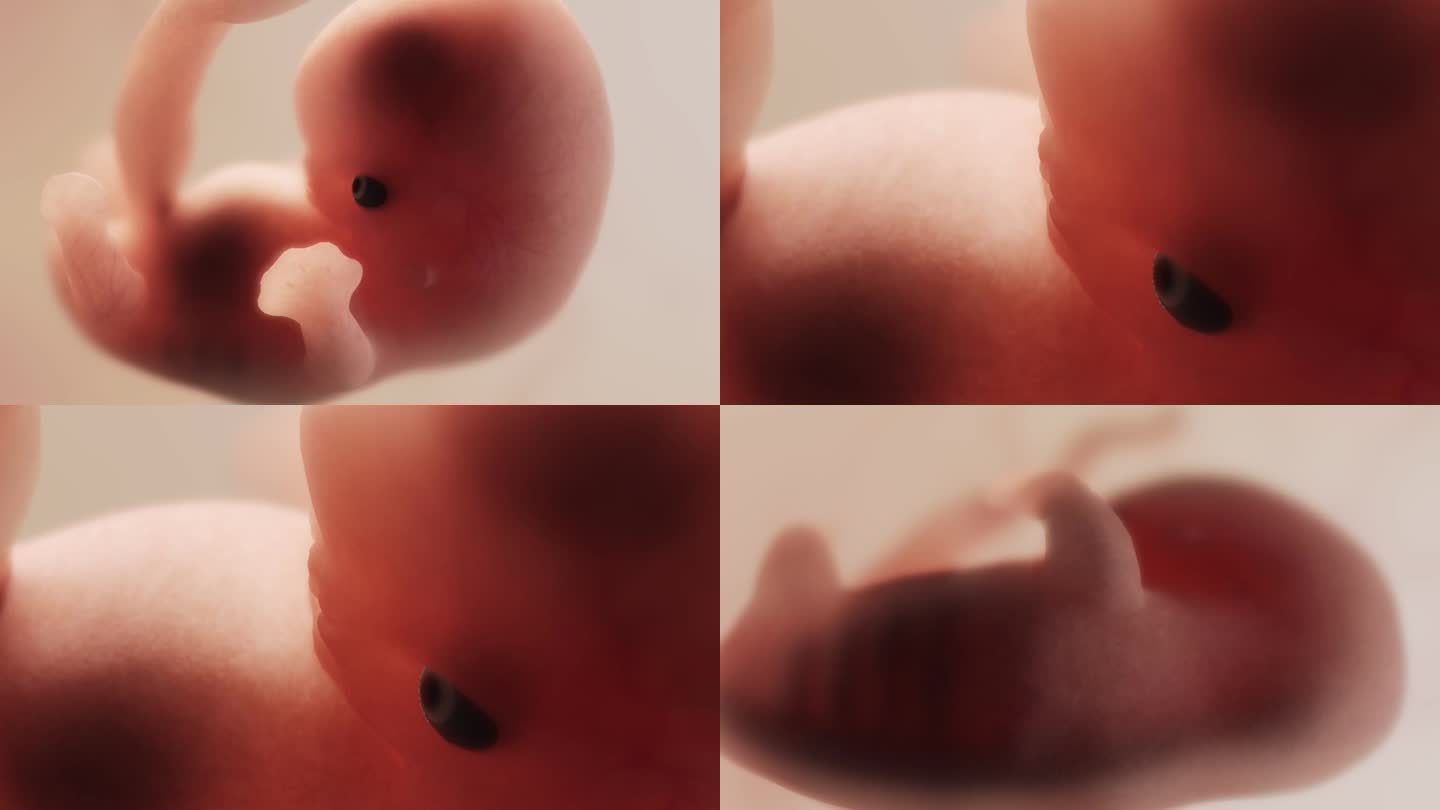 胚胎发育过程8周胎心妊娠早期生殖器官发育