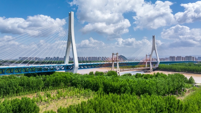 济南黄河大桥延时