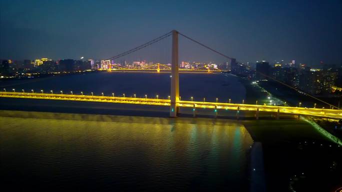 武汉白沙洲杨泗港夜景2