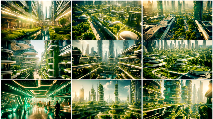 未来城市绿色城市生态城市