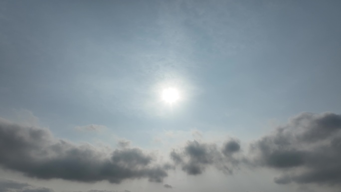 雨后太阳实拍阳光仰拍太阳仰视太阳仰望天空