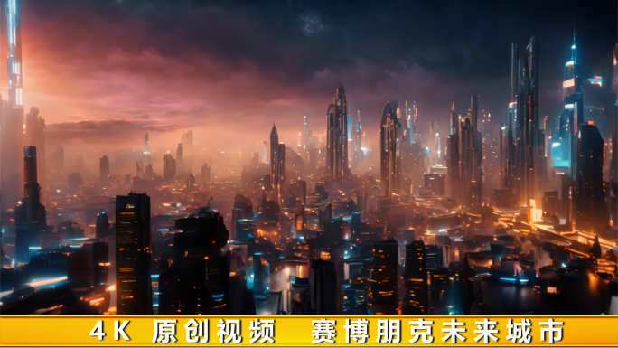 未来城市 科幻城市 赛博朋克 未来